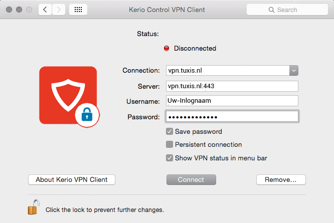 What is vpn shared secret mac